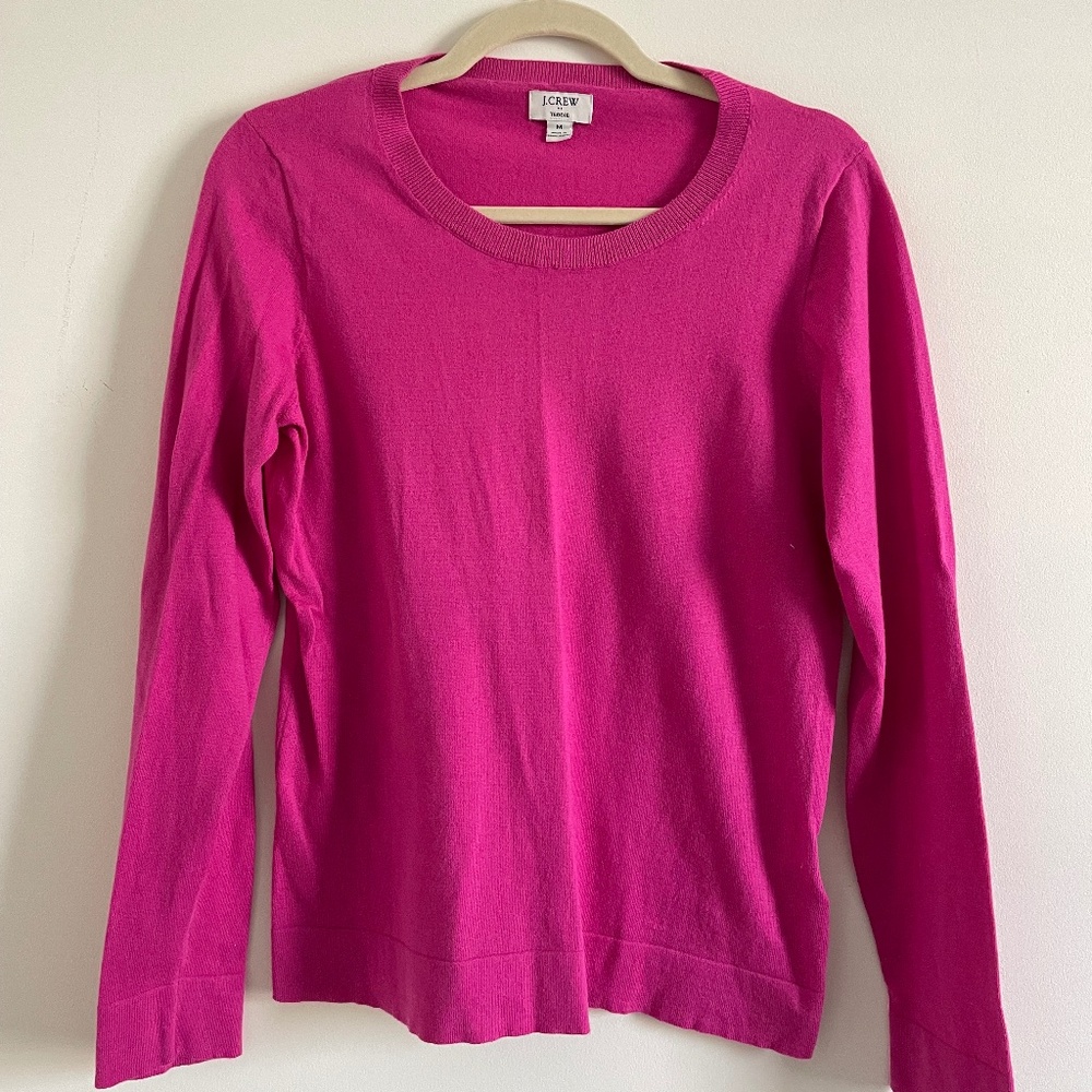 J. CREW FACTORY COTTON TEDDIE SWEATER